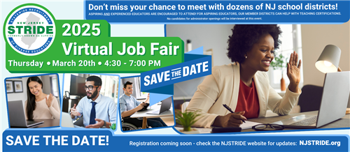 New Jersey Stride 2025 Virtual Job Fair